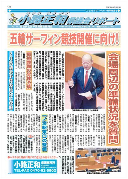 thumbnail of 県議会リポート20180601